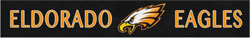 3' x 20' (35" x 236") Digiprint HD ELDORADO EAGLES  Indoor Logo Mat