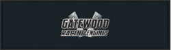 3' x 10' (34" x 116") Superscrape impressions GATEWOOD  Rubber Logo Mat