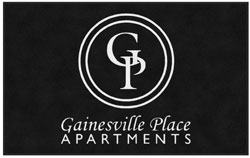 5' x 8' (58" x 95") Digiprint HD GAINESVILLE PLACE Indoor Logo mat