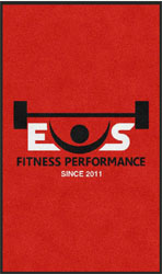 3' x 5' (35" x 59") ColorStar Impressions ES PERFORMANCE   Indoor Logo Mat