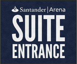 5' x 6' (58" x 68") ColorStar Impressions SUITE ENTRANCE  Indoor Logo Mat
