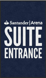 3' x 5' (35" x 59") ColorStar Impressions SUITE ENTRANCE  Indoor Logo Mat
