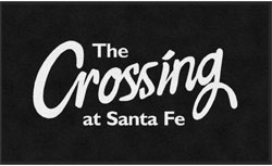3' x 5' (35" x 58") Digiprint HD THE CROSSING  Indoor Logo Mat