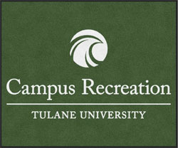 5' x 6' (58" x 68") ColorStar Impressions CAMPUS RECREATION  Indoor Logo Mat