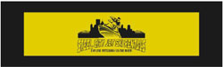 3' x 10' (34" x 118") Floor impressions STEEL CITY JET SKI Rubber Logo Mat