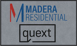 3' x 5' (35" x 58") Digiprint HD MADERA RESIDENTIAL  Indoor Logo Mat