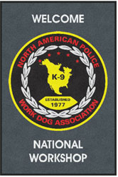 4' x 6' (45" x 69") Digiprint HD  NAPWDA  Indoor Logo Mat