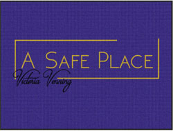 6' x 8' (70" x 96") Waterhog Impressions HD A SAFETY PLACE  Indoor/Outdoor Logo Mat