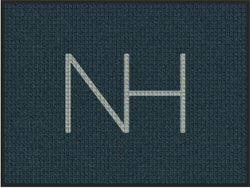 3' x 4' (35" x 47") Waterhog Inlay NH Indoor/Outdoor Logo Mat