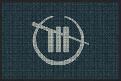 2 'x 3' (24" x 35") Waterhog Inlay ROBACKER  Indoor/Outdoor Logo Mat