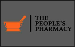 5' x 8' (58" x 95") Berber Impressions  HD THE PEOPLE'S PHARMACY  Indoor/Outdoor Logo mat