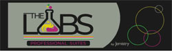 3' x 10' (34" x 118") Floor impressions THE LABS  Rubber Logo Mat