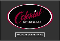 4' x 6' (45" x 69") Berber Impressions HD COLONIAL BUILDERS    Indoor/Outdoor Logo Mat