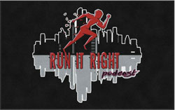 5' x 8' (58" x 95") Digiprint HD  RUN IT RIGHT  Indoor Logo mat