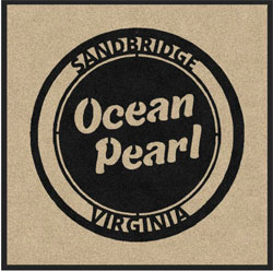 3' x 3' (35" x 35") Digiprint HD OCEAN PEARL Indoor Logo Mat