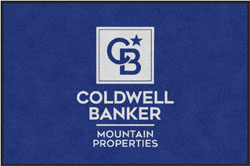 4' x 6'(45" x 69") Colorstar Impressions COLDWELL BANKER MOUNTAIN   Indoor Logo Mat