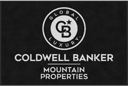4' x 6'(45" x 69") Colorstar Impressions COLDWELL BANKER LUXURY Indoor Logo Mat