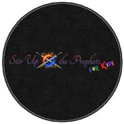 5' Round (58" inches) Digiprint HD Custom Shape STIR UP THE PROPHETS  Indoor Logo Mat