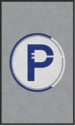 3' x 5' (35" x 59") Colorstar Impressions  PATTERSON Indoor Logo Mat