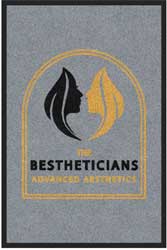 2 'x 3' (24" x 35") Digiprint HD  BESTHETICIANS  Indoor Logo Mat