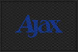 4' x 6' (45" x 69") Superscrape Impressions AJAX Rubber Logo Mat