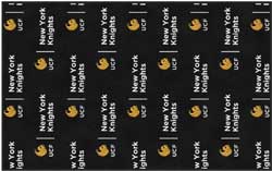 5' x 8' (58" x 95") Digiprint HD  NEW YORK KNIGHTS  Indoor Logo Mat