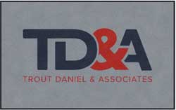 5' x 8' (58" x 95") Digiprint HD TD&A  Indoor Logo Mat