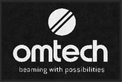 2 'x 3' (24" x 35") Digiprint HD OMTECH  Indoor Logo Mat