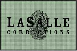 4' x 6' (45" x 69") Waterhog Impressions HD LASALLE Indoor/Outdoor Logo Mat