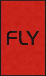 3' x 5' (35" x 59") ColorStar Impressions FLY ADVANCED Indoor Logo Mat