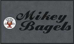 3' x 5' (35" x 59") ColorStar Impressions  MIKEY BAGLES  Indoor Logo Mat