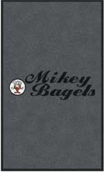 3' x 5' (35" x 59") ColorStar Impressions  MIKEY BAGLES  Indoor Logo Mat