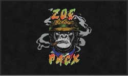 3' x 5' (35" x 58") Digiprint HD ZOE PACX  Indoor Logo Mat