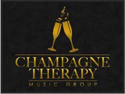 3' x 4' (35" x 47") Digiprint HD CHAMPAGNE THERAPY  Indoor Logo Mat