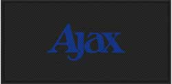4' x 8' (45" x 95") Superscrape Impressions AJAX Rubber Logo Mat