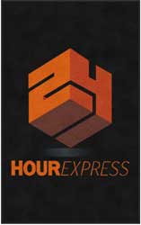 5' x 8' (58" x 95") Digiprint HD 24 HOUR EXPRESS  Indoor Logo Mat