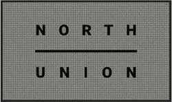 3' x 5' (35" x 58") Waterhog Impressions HD NORTH UNION Indoor-Outdoor Logo Mat