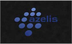 3' x 5' (35" x 59") ColorStar Impressions AZELIS  Indoor Logo Mat