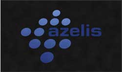 6' x 10' (68" x 119") ColorStar Impressions  AZELIS Indoor Logo Mat