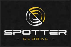 4' x 6' (45" x 69") Colorstar Impressions SPOTTER GLOBAL Indoor Logo Mat