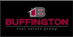 3' x 6' (35" x 69") Berber Impressions HD BUFFINGTON  Indoor/Outdoor Logo Mat