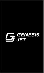3' x 5' (35" x 59") ColorStar Impressions GENESIS JET  Indoor Logo Mat