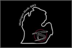 4' x 6' (45" x 69") Berber Impressions HD TASTE THE SMOKE  Indoor/Outdoor Logo Mat