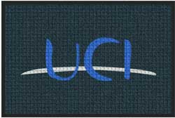 2 'x 3' (24" x 35") Waterhog Inlay  UCI  Indoor/Outdoor Logo Mat