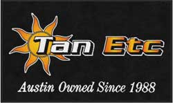 3' x 5' (35" x 59") ColorStar Impressions TAN ETC Indoor Logo Mat