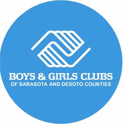 6' Round (68" inches) Digiprint HD Custom Shape BOYS & GIRLS CLUB Indoor Logo Mat