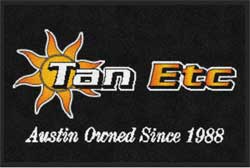 2' x 3' ( 24" x 35" ) ColorStar Impressions TAN ETC  Indoor Logo Mat