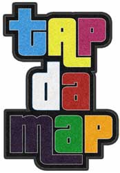 6' x 8' 9" (68" x 104") Digiprint HD Custom Shape TAPDAMAP  Indoor Logo mat