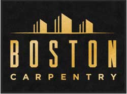 3' x 4' (35" x 47") Digiprint HD BOSTON CARPNETRY  Indoor Logo Mat