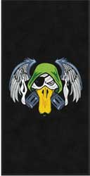 3' x 6' (35" x 69") Digiprint HD CREMATOR DUCK  Indoor Logo Mat